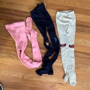 Hanna Andersson Tights 3 Pack